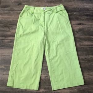 Appraisal Green Culottes size 12